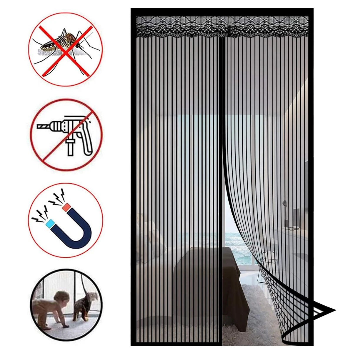 Magnetic Screen Door - Nathi