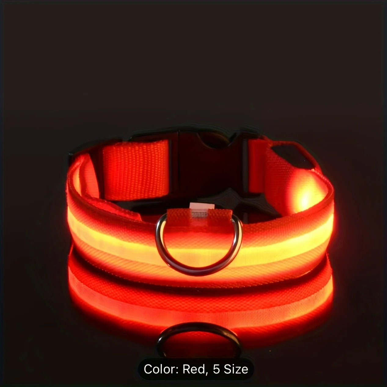 Reflective LED Dog Collar - Nathi