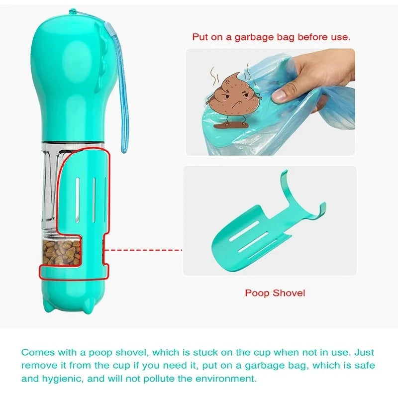 Multifunctional Dog Water Bottle - Nathi
