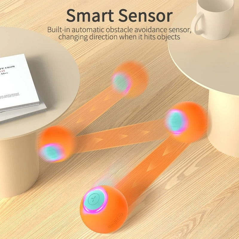 Automatic Rolling Cat Ball Toy - Nathi