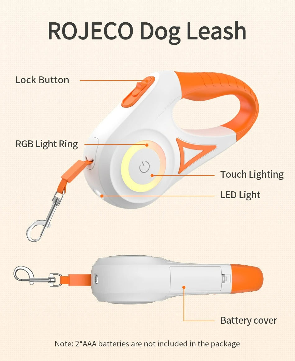 LED Dog Leash