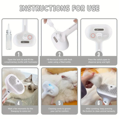 FurEase Steam Brush - Nathi